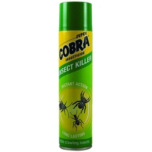 Super Cobra INSECT KILLER Уничтожитель ползающих насекомых 400 мл