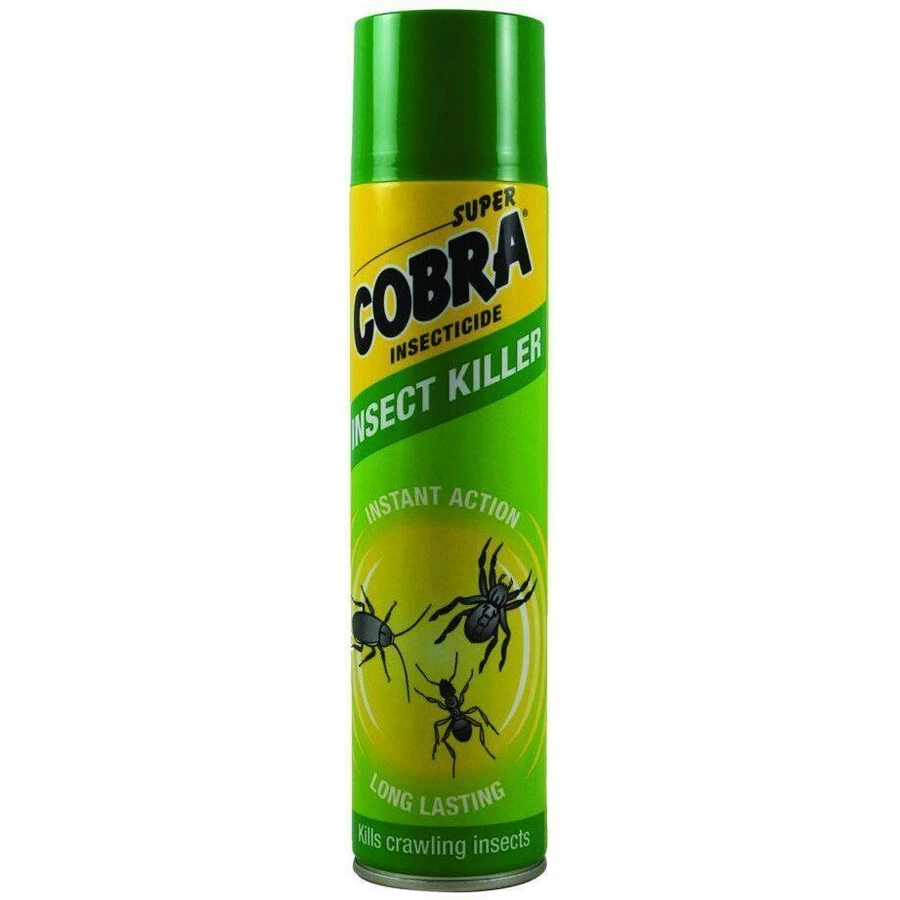 Super Cobra INSECT KILLER Уничтожитель ползающих насекомых 400 мл: цены и характеристики