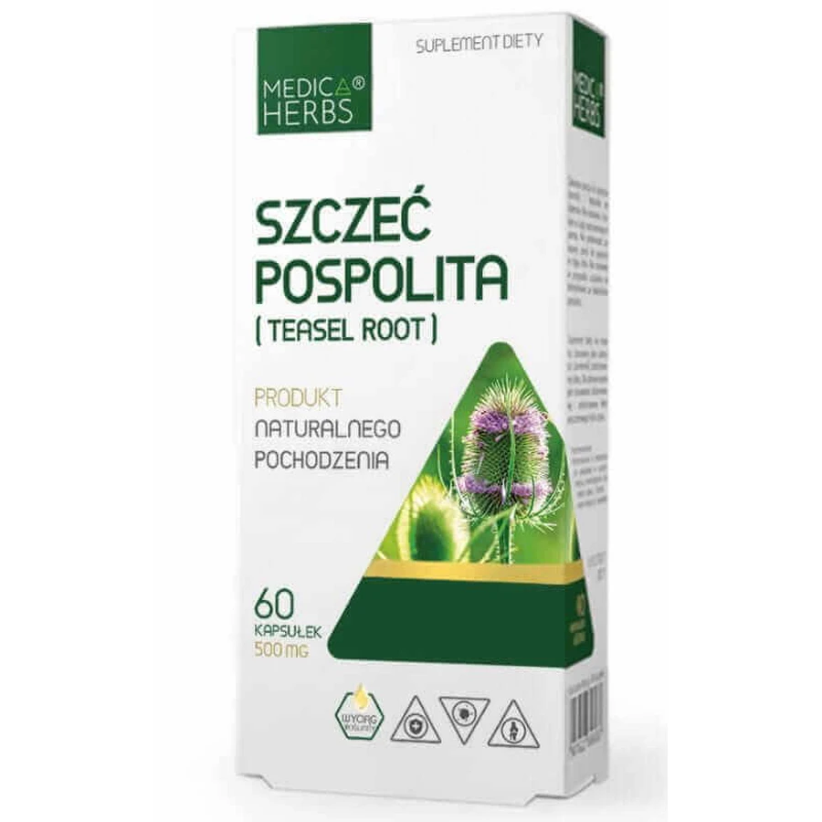 Щавель обыкновенный (корень чайного дерева) 500 мг, 60 капсул Medica Herbs: цены и характеристики