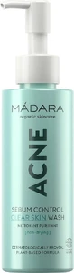 Mádara ACNE Sebum Control Clear Skin Wash Gel 1×140 мл, натуральная осветляющая пенка
