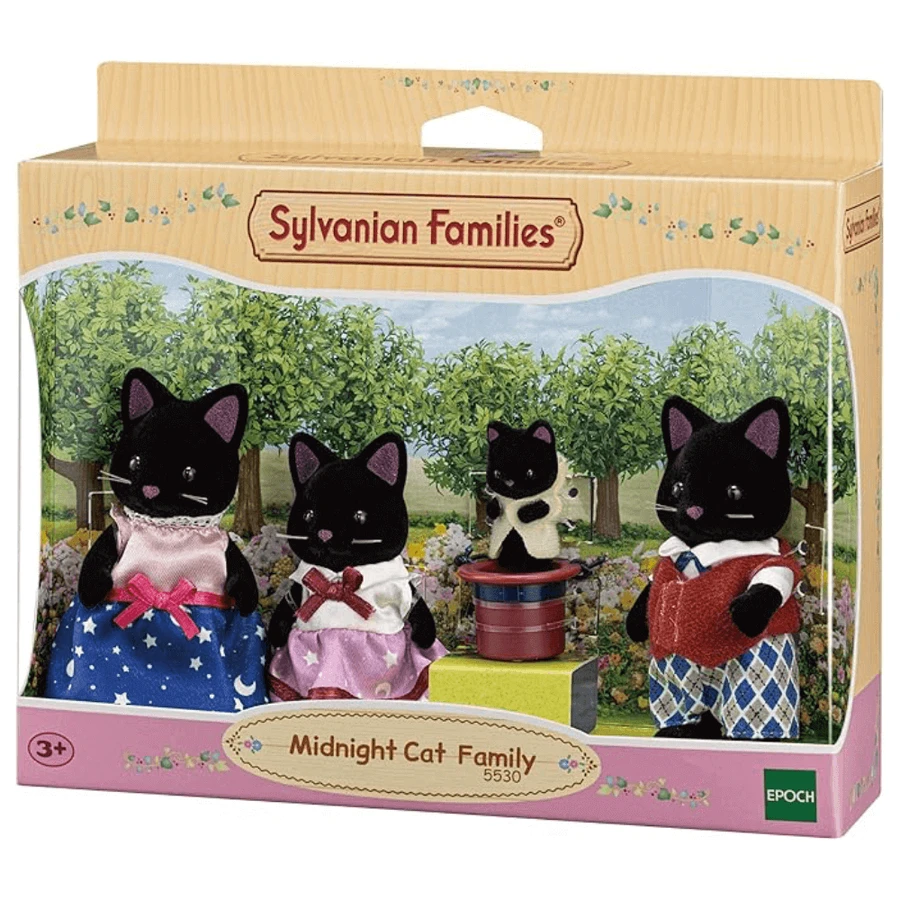 Набор из 4 фигурок Черные котята Sylvanian Families, +3 года, Эпоха: цены и характеристики