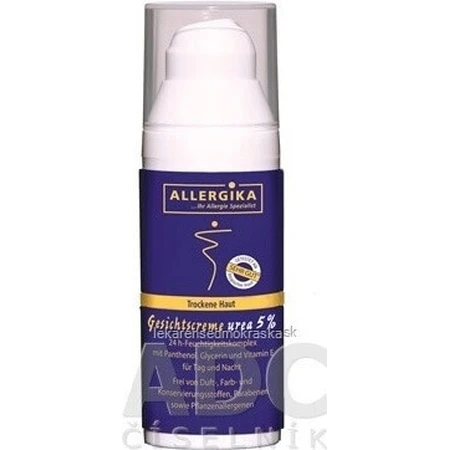 ALLERGIKA Крем для лица UREA 5% 1×50 мл, для сухой кожи: цены и характеристики