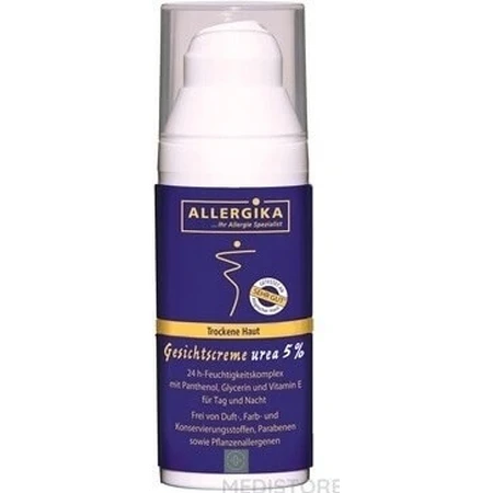 ALLERGIKA Крем для лица UREA 5% 1×50 мл, для сухой кожи: цены и характеристики