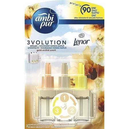 Ambi Pur 3VOL NN Lenor Gold орхідея 1×20 мл, ароматичний картридж: ціни та характеристики