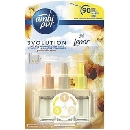 Ambi Pur 3VOL NN Lenor Gold орхідея 1×20 мл, ароматичний картридж: ціни та характеристики