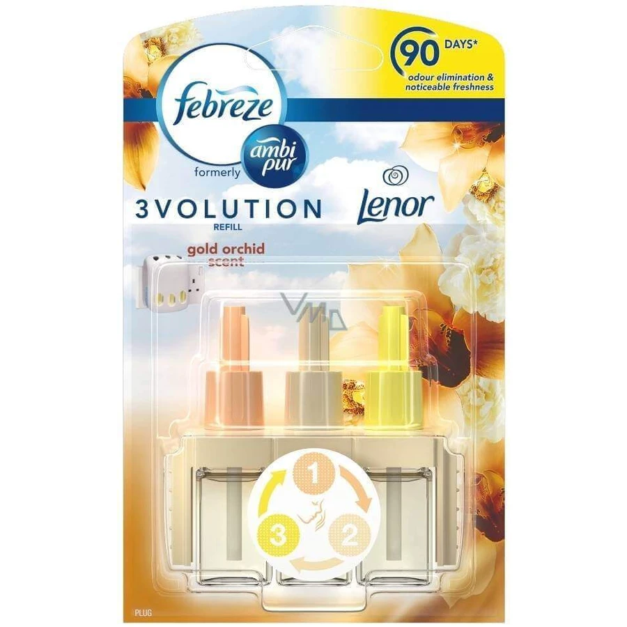 Ambi Pur 3VOL NN Lenor Gold орхідея 1×20 мл, ароматичний картридж: ціни та характеристики