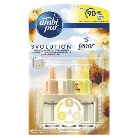 Ambi Pur 3VOL NN Lenor Gold орхідея 1×20 мл, ароматичний картридж: ціни та характеристики