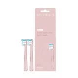 Seysso Deep Clean, змінні щетинки для звукової зубної щітки Junior, рожеві, 2 шт.