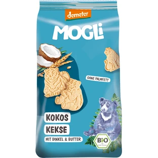MOGLi BIO Кокосовое печенье с сертификацией Demeter 125 г