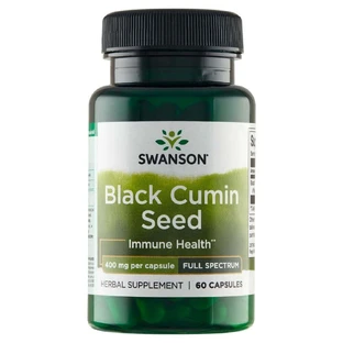 Swanson Full Spectrum Black Cumin Seed, семена черного тмина, 60 капсул