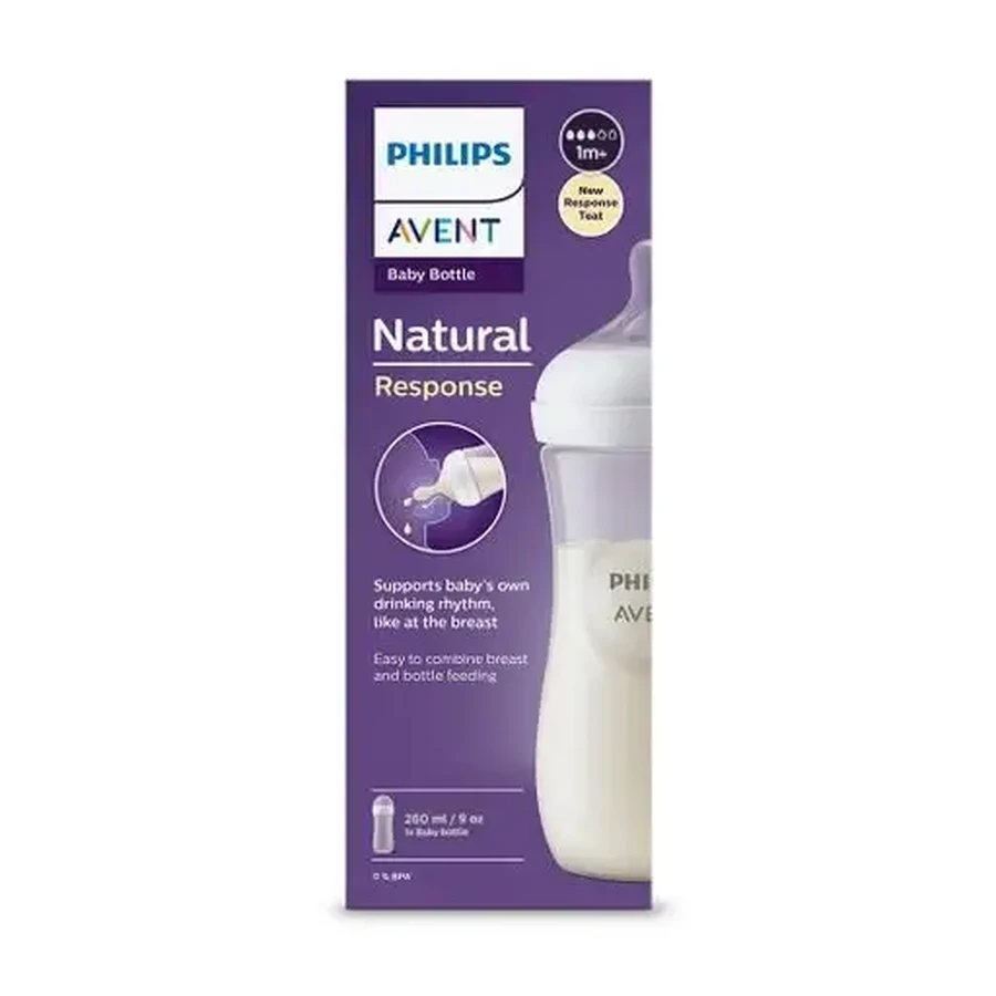 Пляшечка для годування Philips AVENT Natural Природний потік Коала 260 мл SCY903/67: ціни та характеристики