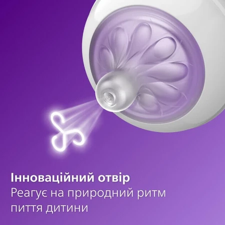 Пляшечка для годування Philips AVENT Natural Природний потік Коала 260 мл SCY903/67: ціни та характеристики