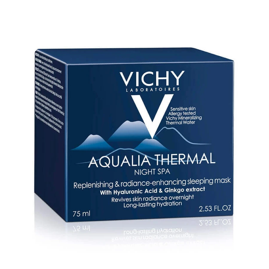 Нічний зволожуючий гель-крем Vichy Aqualia Thermal SPA з ефектом анти-туману, 75 мл: ціни та характеристики