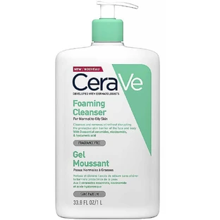 CeraVe Пенящийся осветляющий гель для нормальной и жирной кожи 1 л