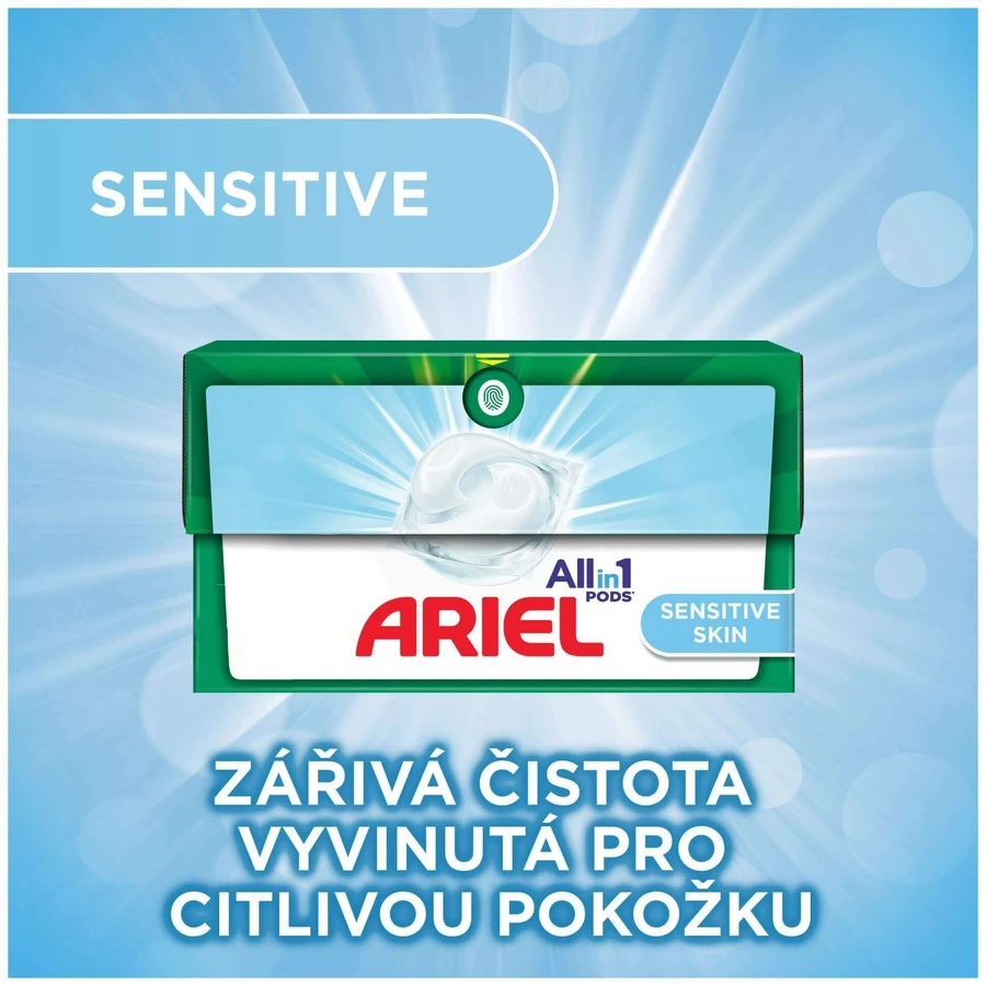 Ariel Моющие капсулы Sensitive 31 капсула: цены и характеристики
