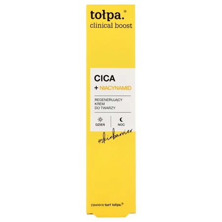 Крем для лица Topa Clinical Boost CICA + ниацинамид, регенерирующий, 40 мл: цены и характеристики