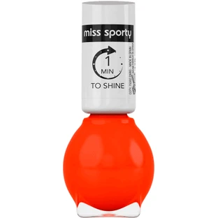 Лак для ногтей Miss Sporty 1 Minute to Shine 124, 7 мл