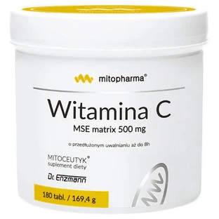 Mito-Pharma Витамин C MSE Matrix 500 мг, 180 таблеток