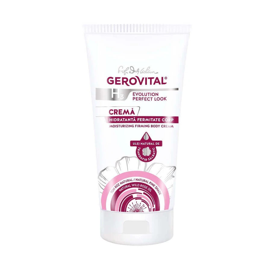 Gerovital H3 Evolution Perfect Look Укрепляющий увлажняющий крем для тела, 200 мл, Farmec: цены и характеристики