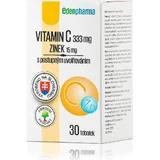 EDENPharma VITAMIN C + ZINC 1×30 капсул, харчова добавка
