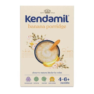 Суха молочна каша Kendamil з бананом для дітей від 4-6 місяців, 150 г