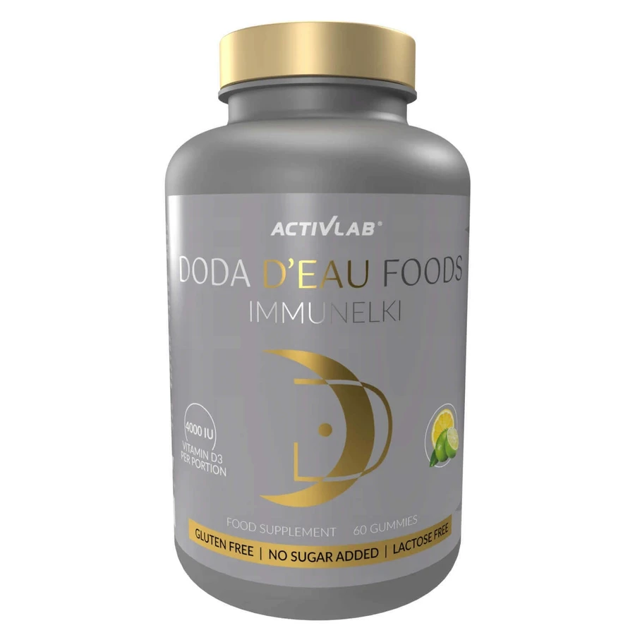 AcivLab Doda D'Eau Foods Immunelles, лосиный, со вкусом лимона-лайма, 60 шт.: цены и характеристики