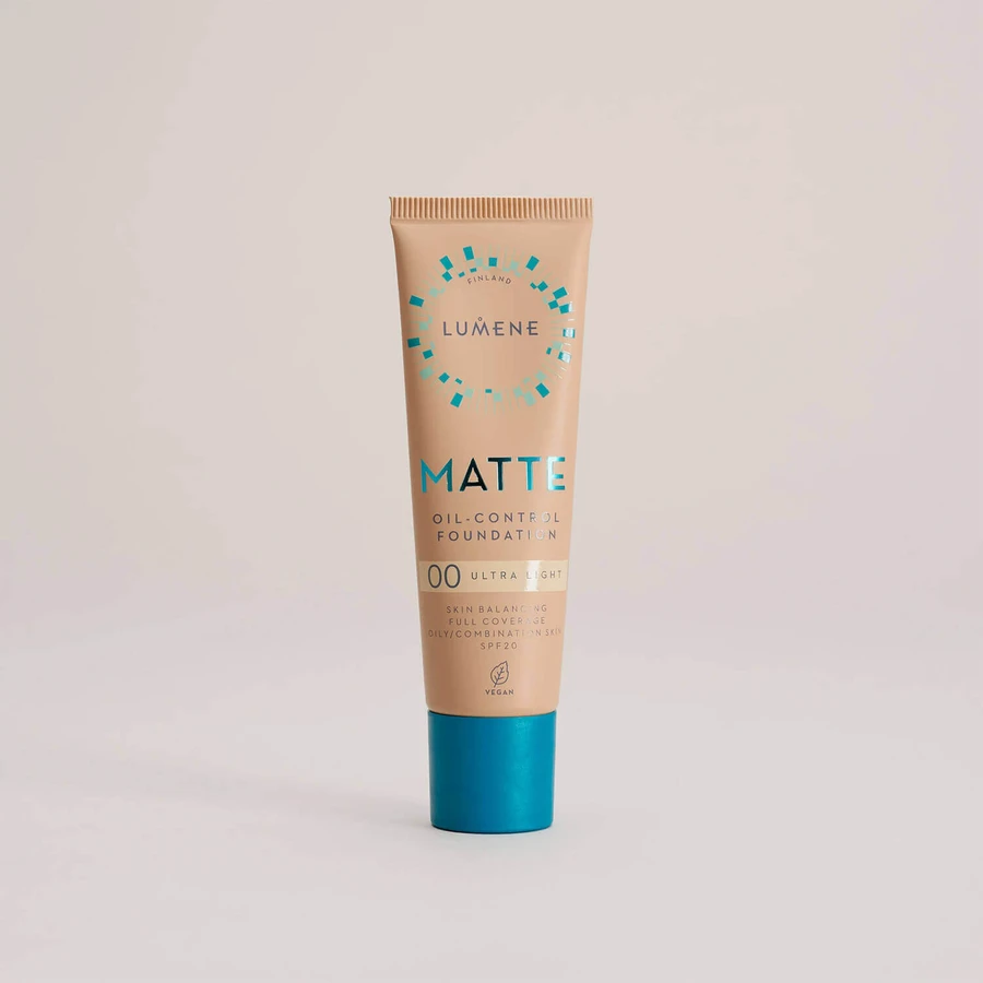 Lumene Matte, матуючий тональний крем, №00 Ultra Light, 30 мл: ціни та характеристики