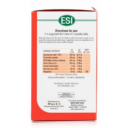 НоДол EsiSpa NoDol, 60 капсул: ціни та характеристики
