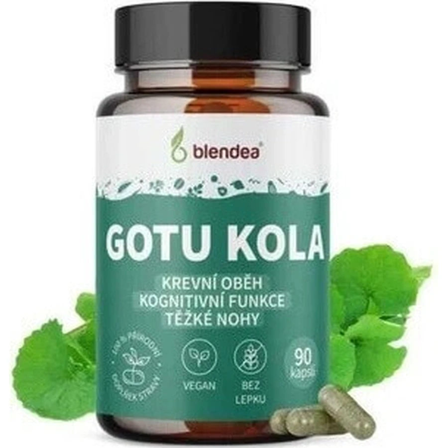 BLENDEA GOTU KOLA 90CPS 1×90 cps, пищевая добавка: цены и характеристики