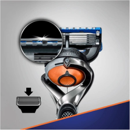 Бритва Gillette Fusion Proglide + 2 головки: ціни та характеристики
