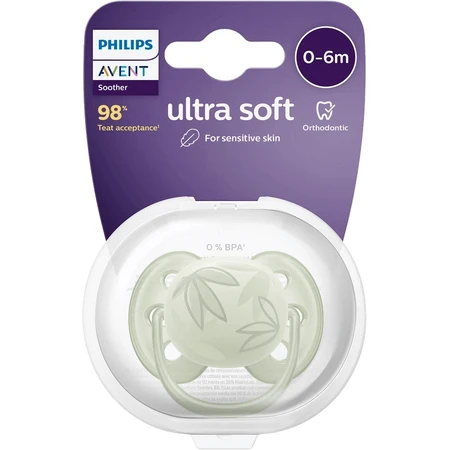 Пустышка Philips Avent Ultrasoft Premium 0-6м зеленая: цены и характеристики