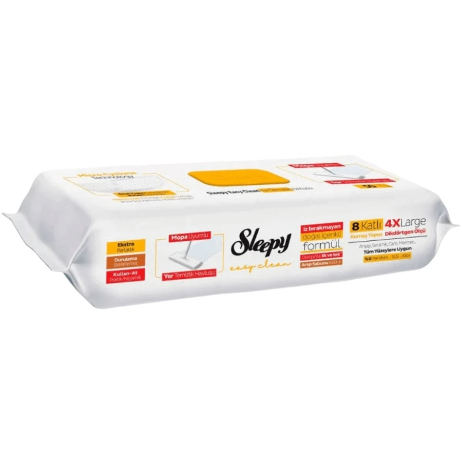 Влажные салфетки Sleepy Herbal Soap Easy Clean для мытья пола, 50 шт.: цены и характеристики