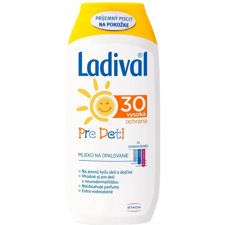 Ладиваль Детский защитный лосьон для тела SPF 30 200 мл: цены и характеристики