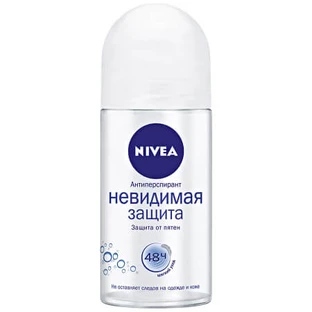 Дезодорант-антиперспірант Nivea Men Чорне і Біле Невидимий Original кульковий 50 мл