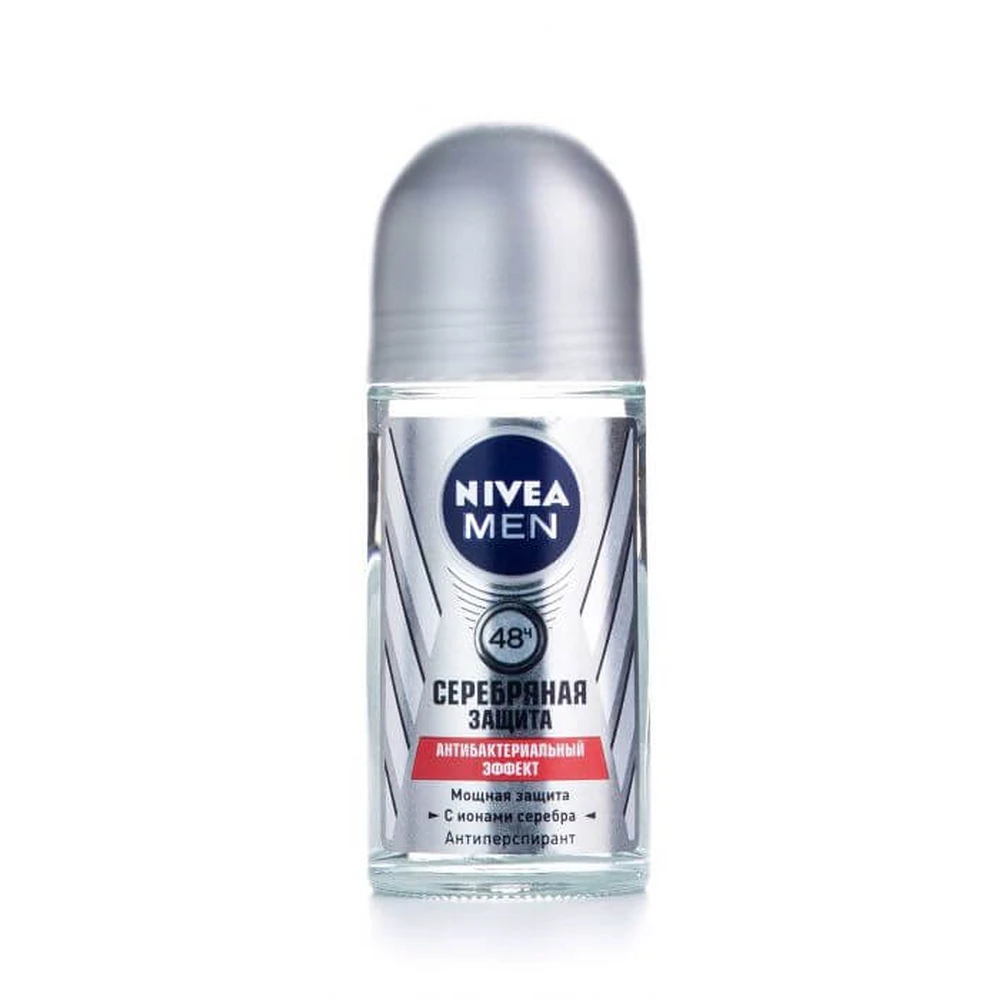 Дезодорант-антиперспирант Nivea Men Серебряная защита шариковый 50 мл: цены и характеристики