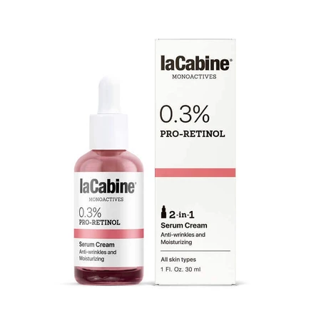 Сыворотка-крем Monoactives 0,3% Pro-Retinol, 30 мл, La Cabine: цены и характеристики