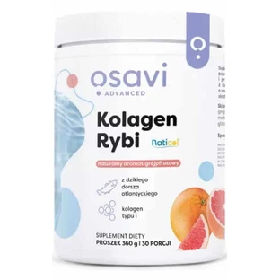 Рибний колаген дикої тріски Osavi Грейпфрут з колагеном 360 г