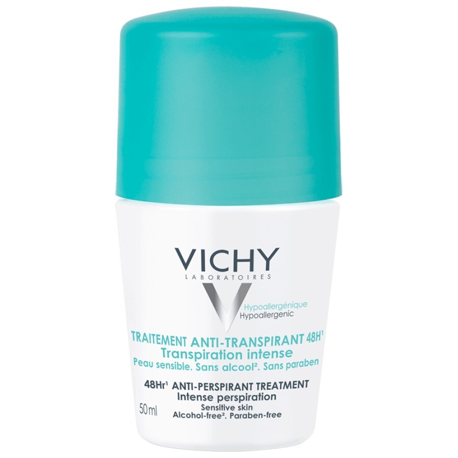 Шариковый дезодорант-антиперспирант Vichy 48 часов, 50 мл: цены и характеристики