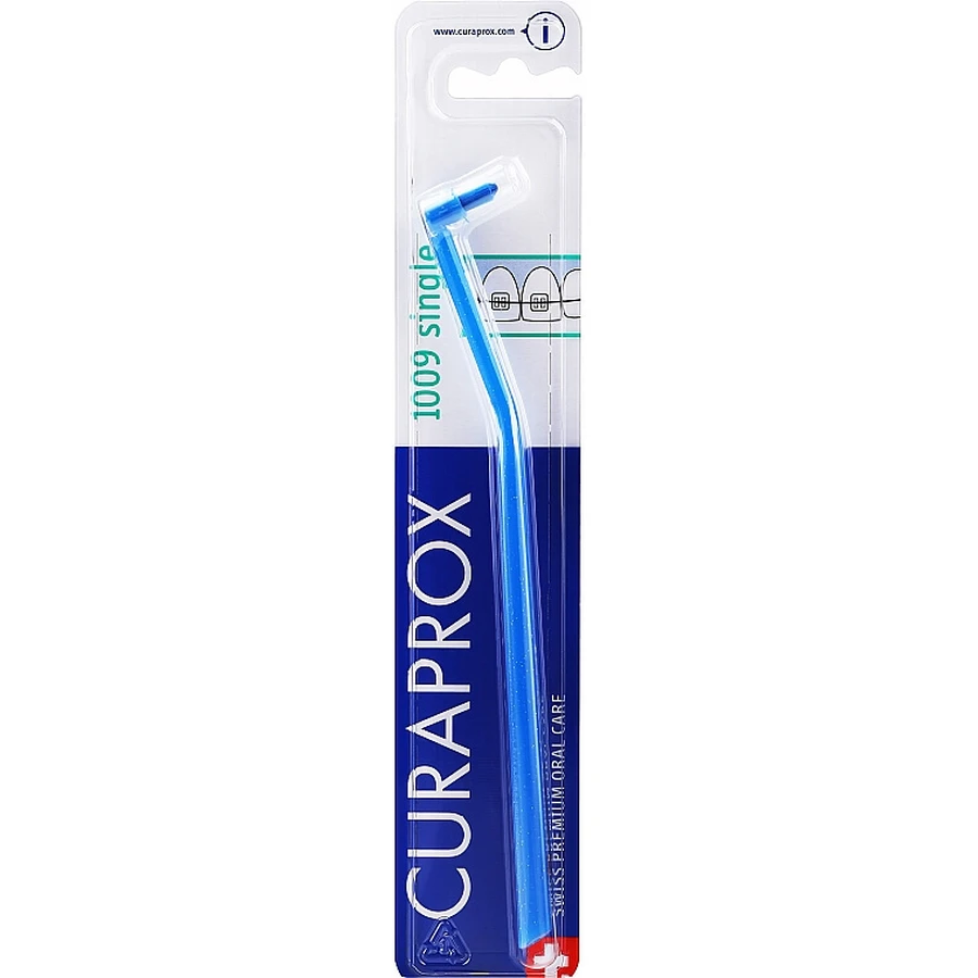 Зубная щетка Curaprox 1009, ортодонтическая: цены и характеристики