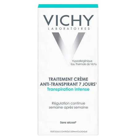 Антиперспирант-уход Vichy «7 Дней» для регуляции избыточного потоотделения 30 мл: цены и характеристики
