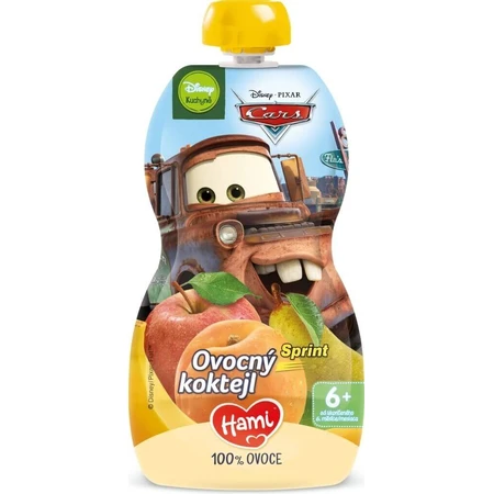 HAMI Disney Cars капсула Фруктовый коктейль 1×110 г, фруктовая капсула: цены и характеристики