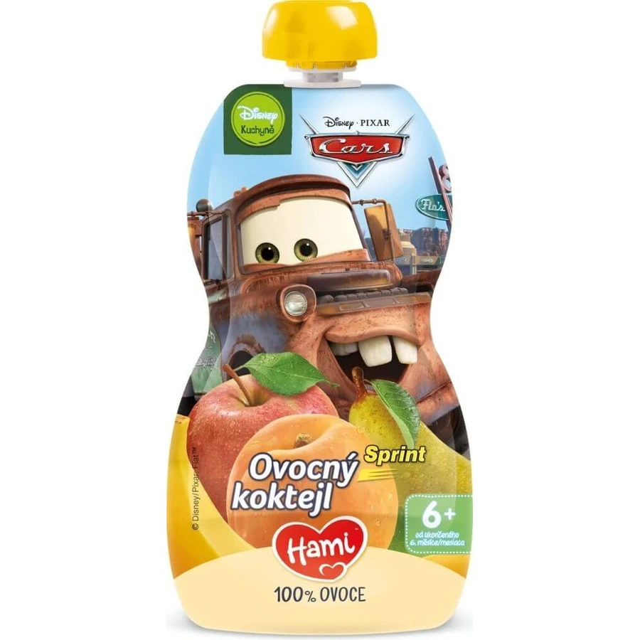 HAMI Disney Cars капсула Фруктовый коктейль 1×110 г, фруктовая капсула: цены и характеристики