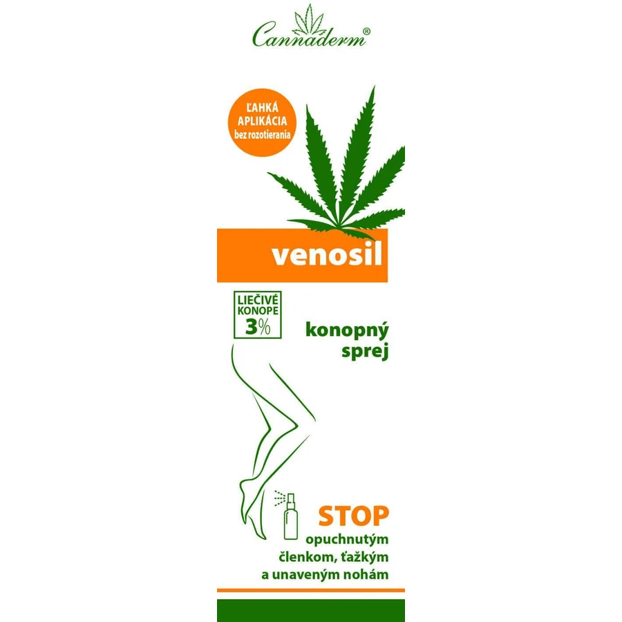 Cannaderm Venosil Hemp Spray 150 мл: цены и характеристики
