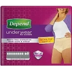 DEPEND MAXIMAL XL для жінок 1×9 шт, стрейч-труси, обхват стегон 120-105 см: ціни та характеристики