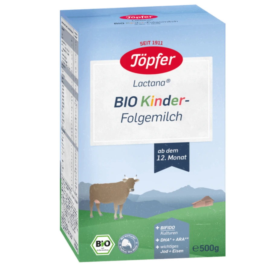 Сухая молочная смесь Topfer Organic Kinder, с 12 месяцев, 500 г: цены и характеристики