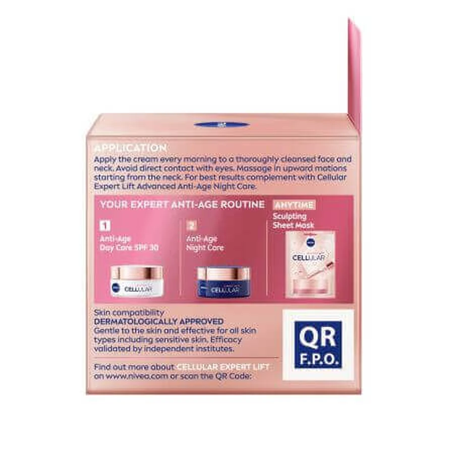 Дневной крем против морщин с SPF 30 Expert Lift Cellular, 50 мл, Nivea: цены и характеристики