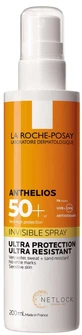 Спрей для тела La Roche-Posay Anthelios Invisible Sun Protection Spray SPF 50+, 200 мл