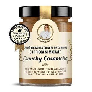Крем зі смаком карамелі та мигдалю, Crunchy Caramella, Ramona's Secrets, 350 г, Remedia