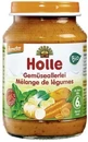 Holle органический детский перекус Овощная смесь 190 г