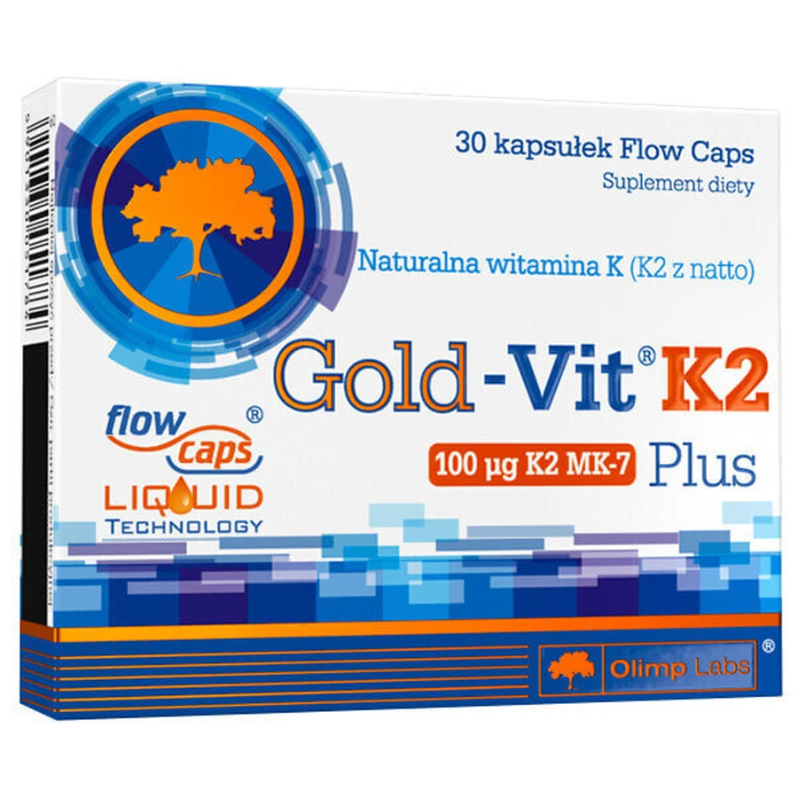 Olimp Gold-Vit K2 Plus, 30 капсул: цены и характеристики